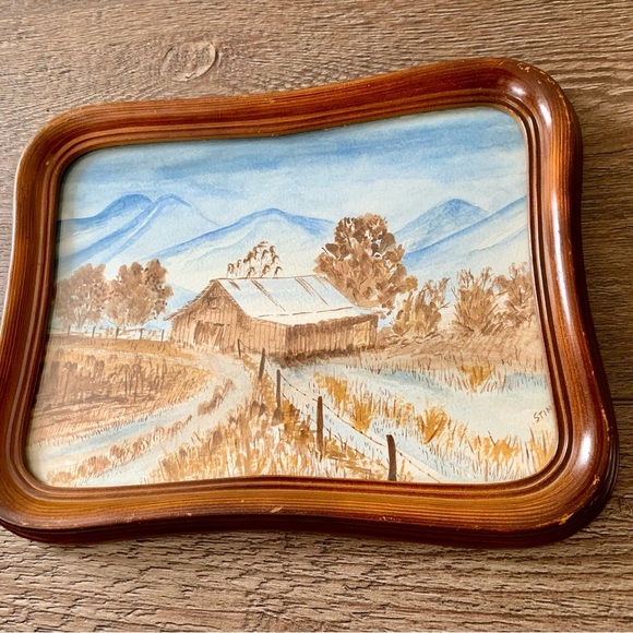 Vtg British Register Design Picture Frame  Print 8/10” - Picture 2 of 12